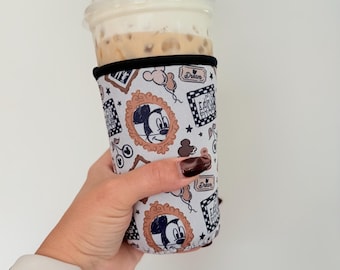 Magical Neutral Walt Park Fun Coffee Sleeve Cozy