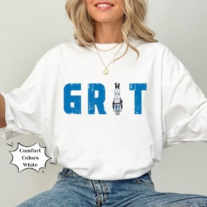 Chemise marron Lions Football GRIT Amon-Ra St. | Sweat à capuche Detroit Football