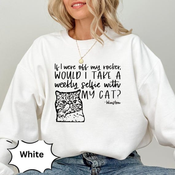 New Girl Winston Cat Selfie Shirt: Funny TV Show Merch