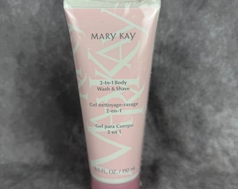 VTG Mary Kay 2-In-1 Body Wash & Shave Botanisches Gel 6,5 fl oz Pink SEALED NOS
