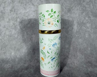 Vtg Royal Copenhagen Flora Danica Cologne Spray Refillable Floral Case 2.3 oz