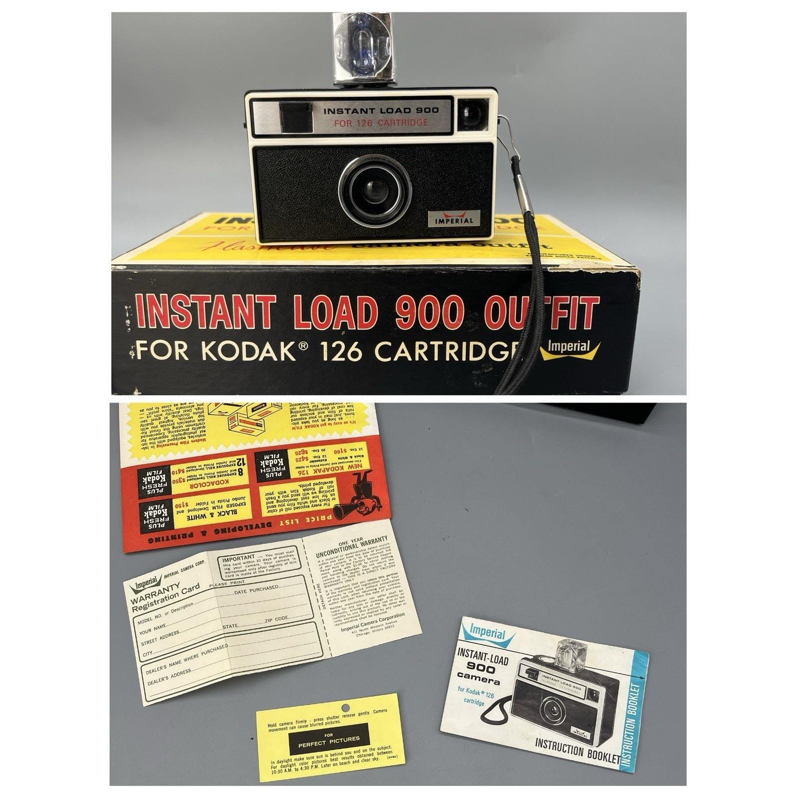 Kodak 126 Film Cartridge Instamatic Camera Film 110 And 126