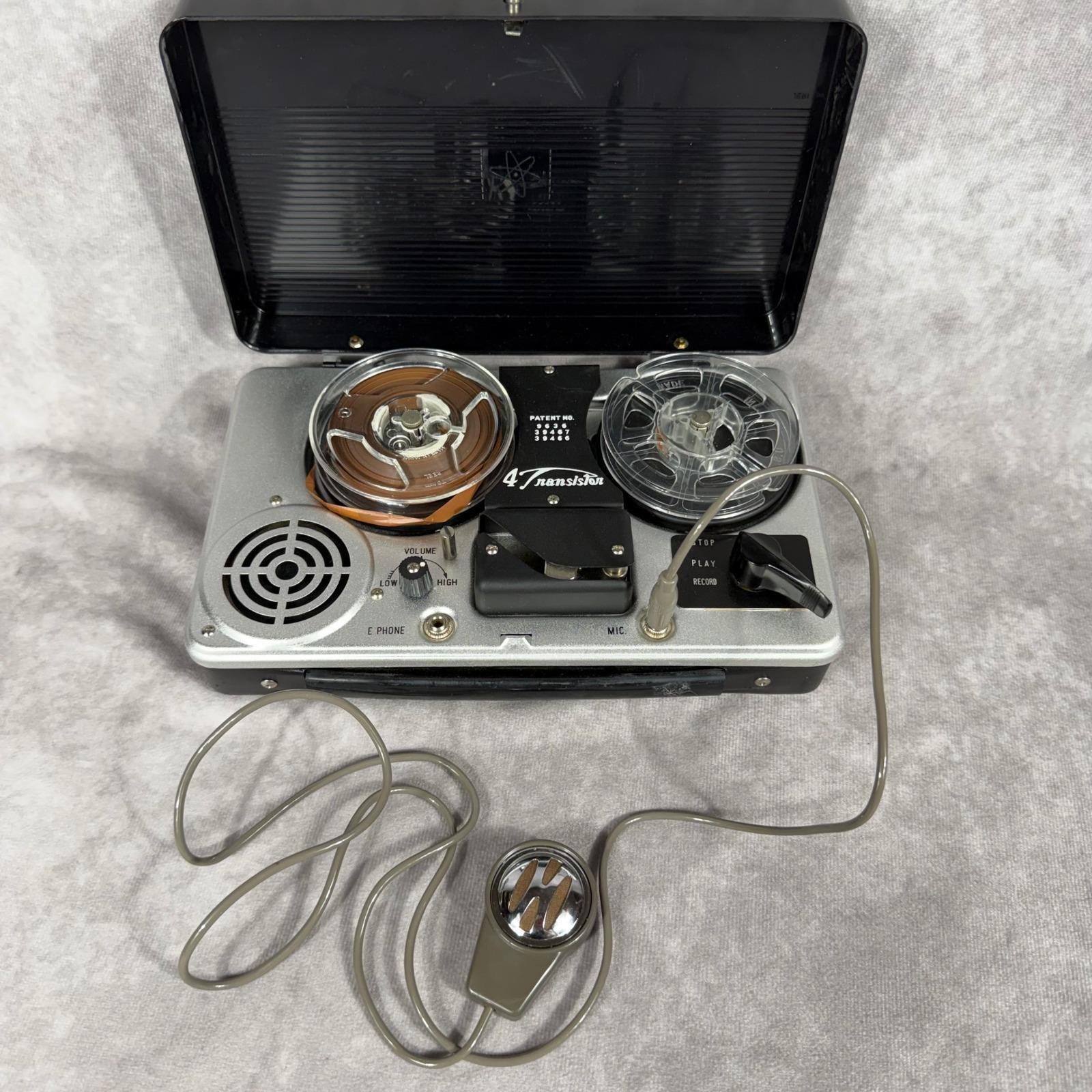 Enregistreur cassette portable vintage Bigston KD-400 – 1970s Japon – Avec housse cuir - Photo, audio & vidéo