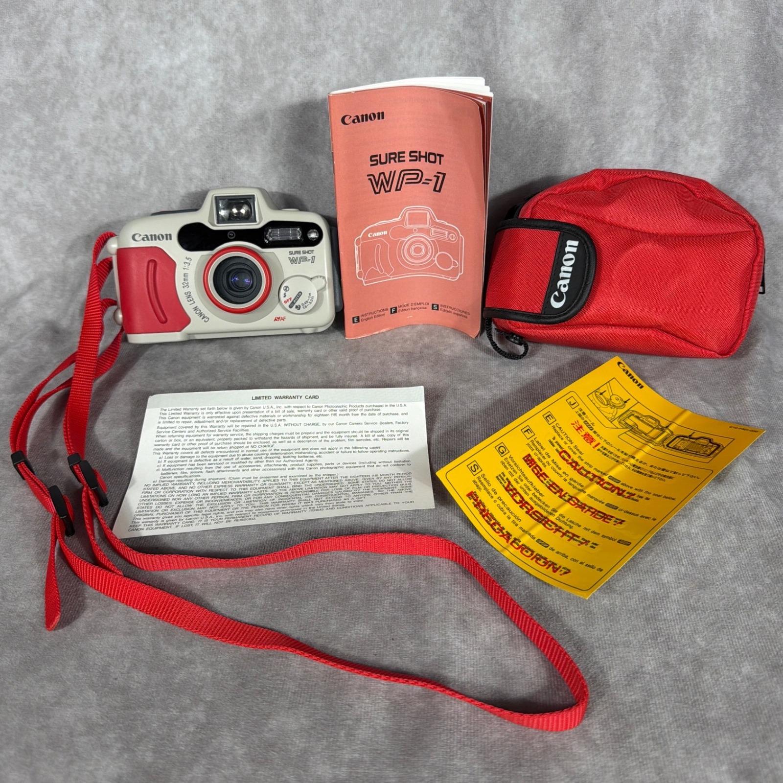 キヤノン フィルムカメラ WP-1 SURESHOT CANON ケース付き Canon wp 1 - Etsy 日本