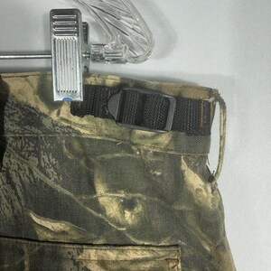 Vtg Jerzees Outdoors Mossy Oak Break-Up Camo Cargo Pants Mens Lg Utility image 7
