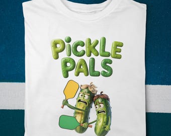 Pickle Pals T-shirt: Rolig Pickleball Dubbelpartners T-shirt