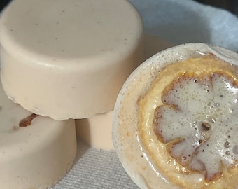 Jabón de avena artesanal con aroma a especias otoñales de Florida