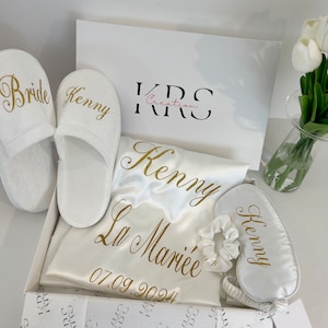 Coffret cadeau personnalisé pour Mariée