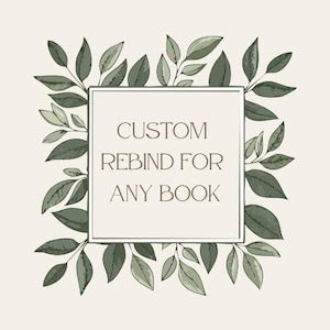 Custom Book Rebind image 1