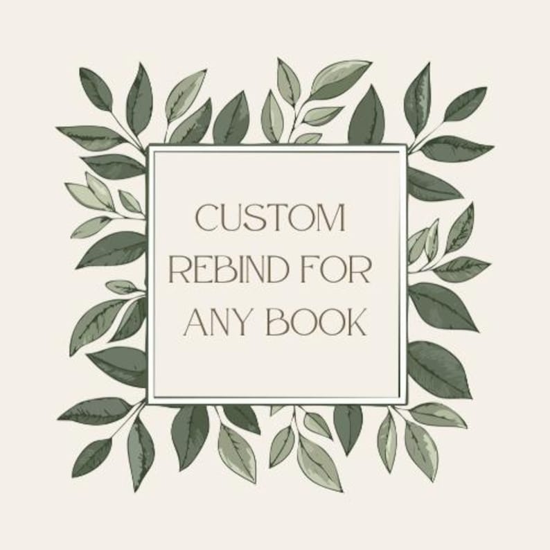 Custom Book Rebind image 1