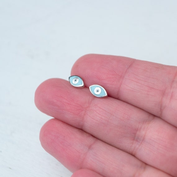 Etsy evil shop eye earrings