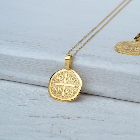 Constantine Gold Necklace with Charms in Citrus Constantine Gold Necklace with Charms in Citrus