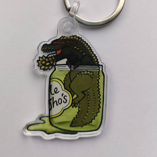 The Terrifying PickleJho -  Acrylic Keychain