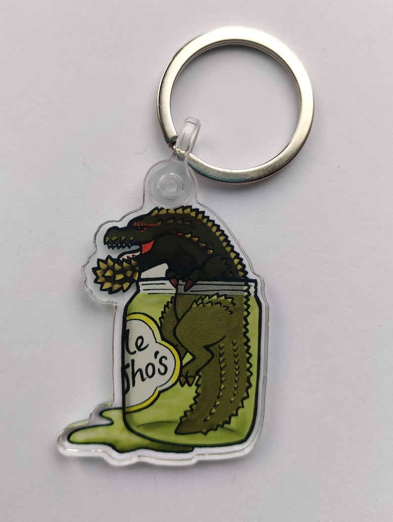 The Terrifying PickleJho Acrylic Keychain image 1