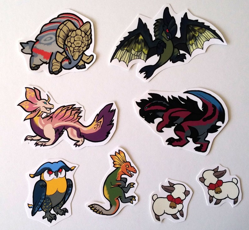 Monster Hunter Generations Sticker set image 2