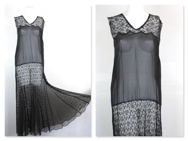 long flapper gown