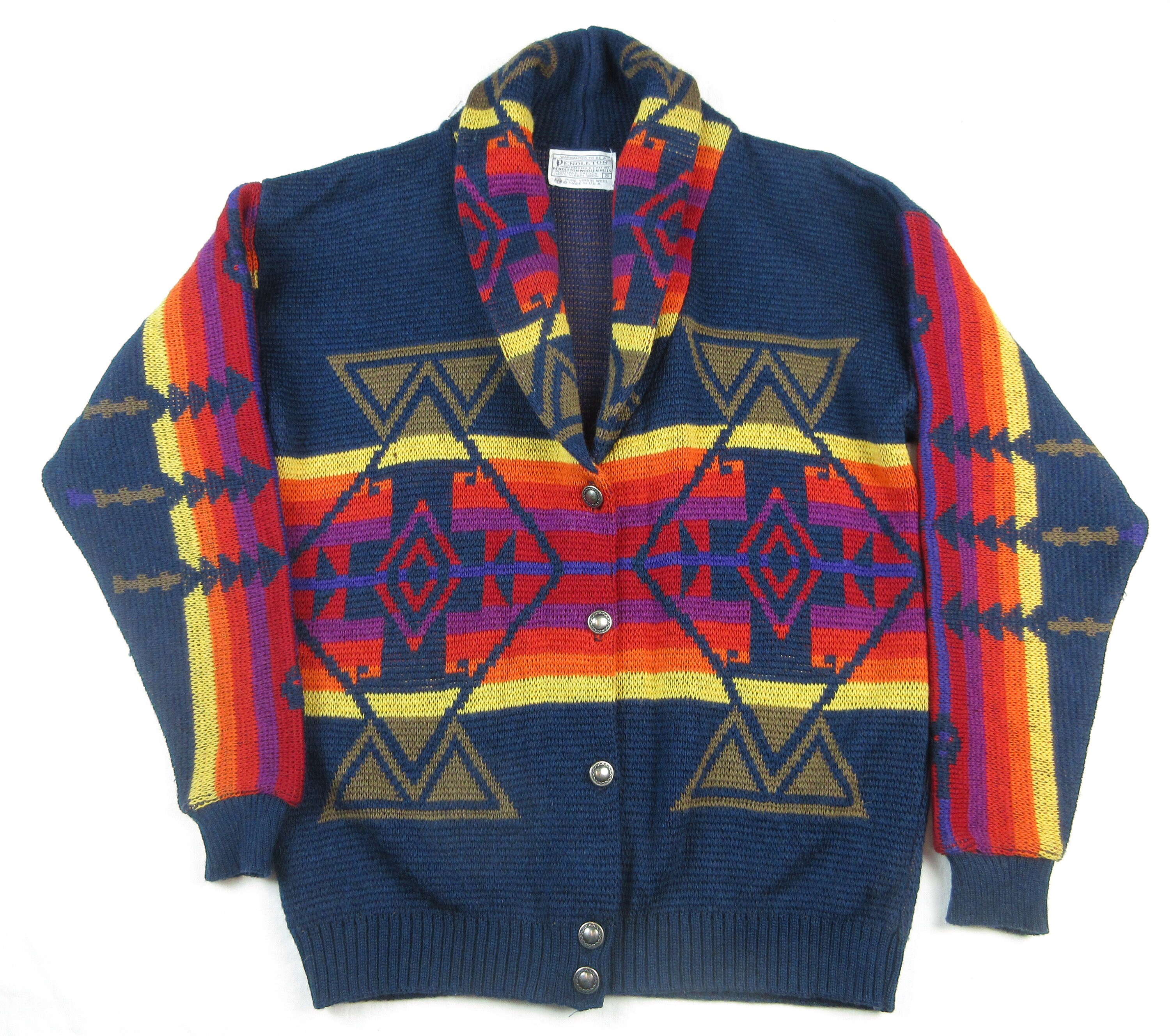 pendleton aztec sweater