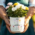 Personalized Grandmas Garden Gift for Mothers Day Gifts, Custom Birth Flower Plant Pot, Mom Gifts from Daughter, Indoor/Outdoor Flower Pot product logo
