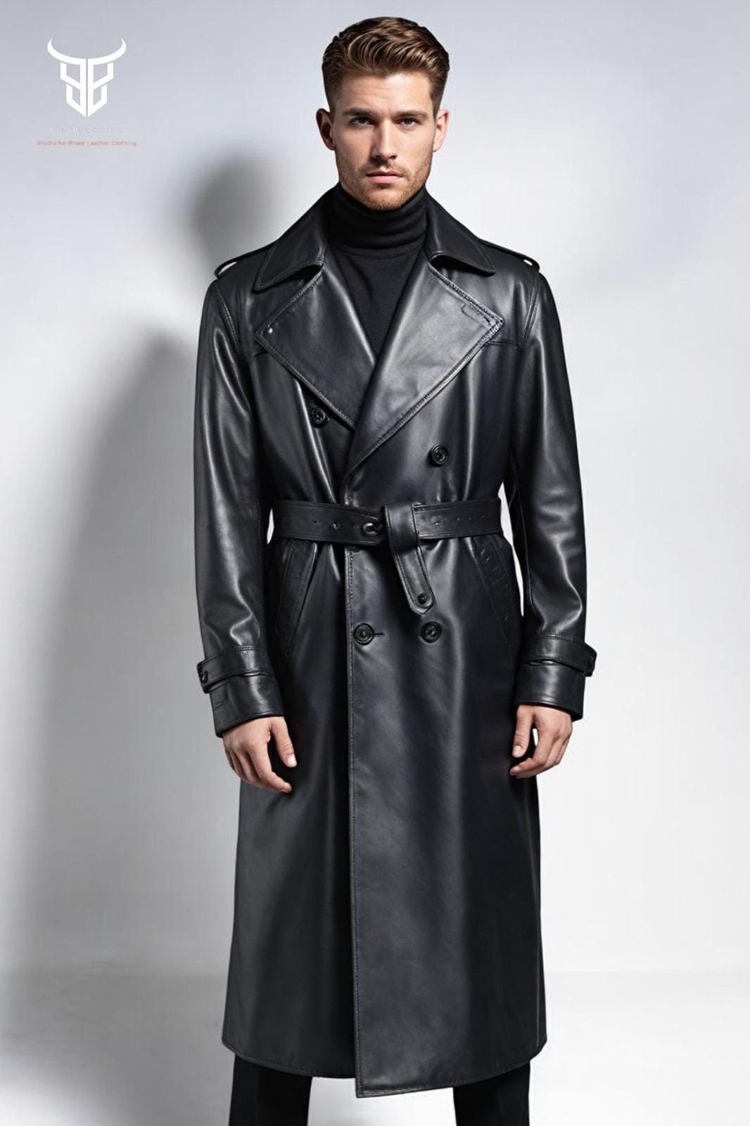Manteau cuir homme Etsy Canada