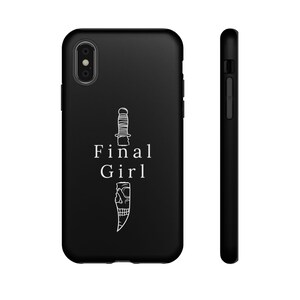 Final Girl Horror Phone Case: Protective Dual Layer Design image 6
