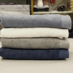 Thick Essential Minimalist Hand Towel, 100% Premium Cotton Towel, 16&quot;x32&quot;, Made in Korea