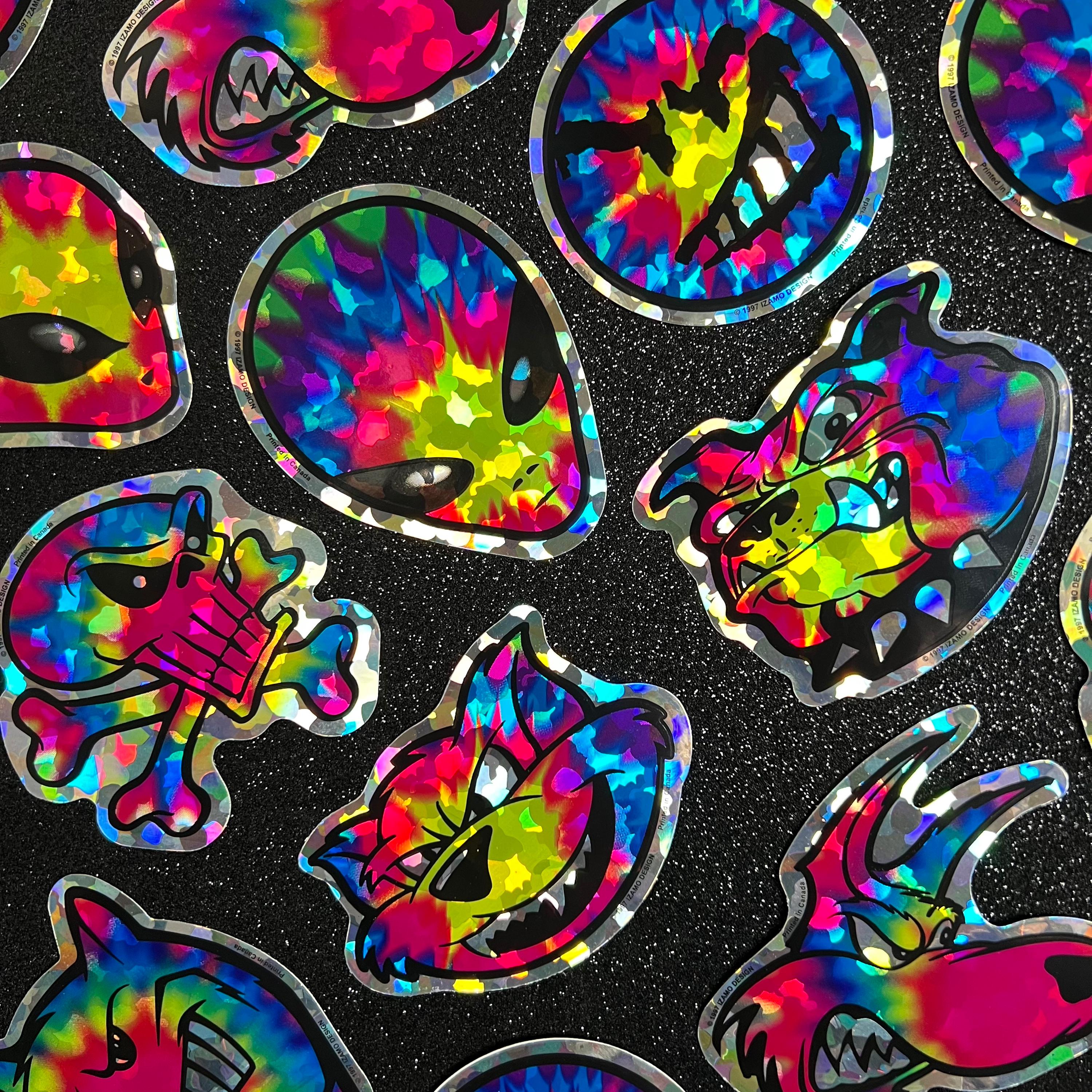 Vintage 90s Tie Dye | Nostalgic Holographic Vending Machine