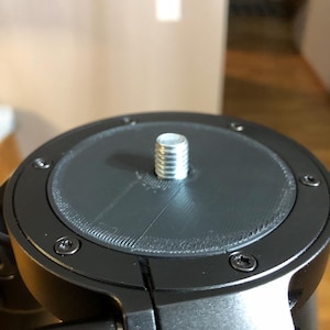 FANAUE ST-65 Jaktstativ 4020-65 Kulhuvudkonvertering 3/8-stiftsadapterplatta