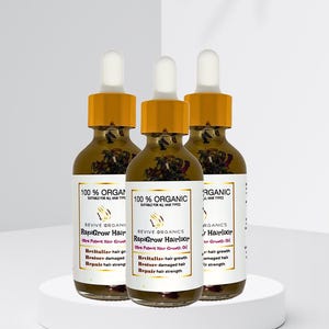 Organic Rosemary Hair Growth Oil: Ayurvedic Bhringraj Amla & Fenugreek