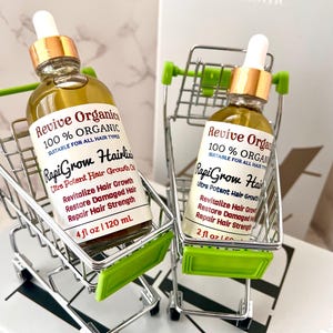 Mega Hair Growth Oil: Rosemary, Fenugreek & Ayurvedic Herbs