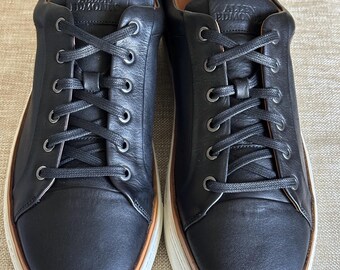 Allen Edmonds Flynn Leather Low-top Sneaker Men's Sz. 13D - Etsy