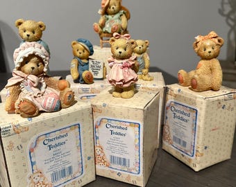 Vintage Cherished Teddies by Enesco Individually sold as each.