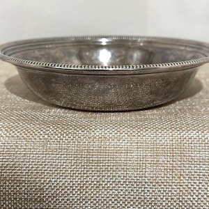 Vintage Gorham 3.0oz Sterling Silver Bon Bon Candy Dish #133 (Monogram) 1950’s