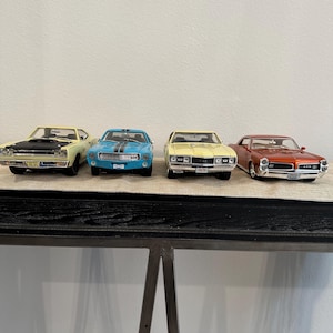 Vintage Muscle Die-Cast 4 Car Collection