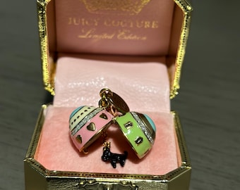 Juicy Couture (2008) Limited Edition Bedazzled Egg Charm*new* in