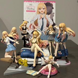 My Dress-Up Anime Marin Kitagawa *Rare All Together * 8pc Set w/ Fanbook