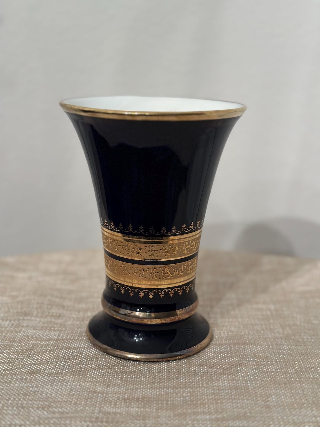 Royal Porzellan Bavaria Kpm Germany Handarbeit Vase Weiß Vintage Royal Porzellan Bavaria KPM Vase Germany - Etsy