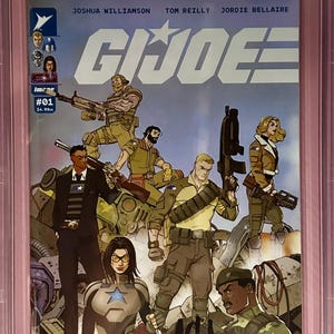 G.I. Joe #1 2024 Image/Skybound CBCS Signature Series 9.8 Signed by writer Joshua Williamson | Premiere Issue | CGC 9.8 | Graded Comics