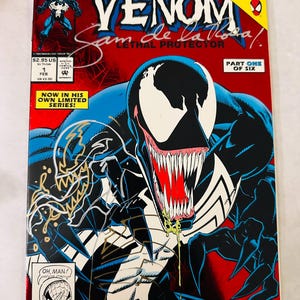 Signierte Marvel Comics: Venom, Carnage, Spider-Man, & More