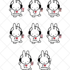 EN- x MIFFY Sticker