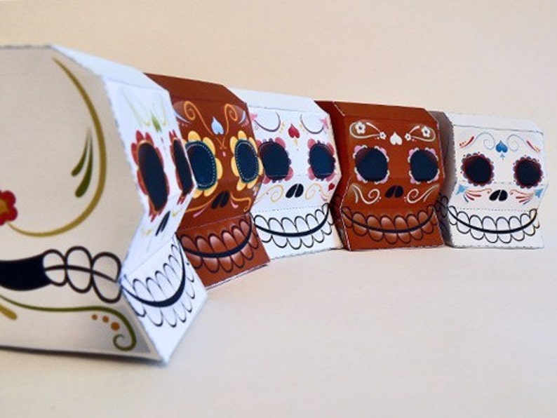 sugar-skulls-printable-paper-craft-pdf-etsy