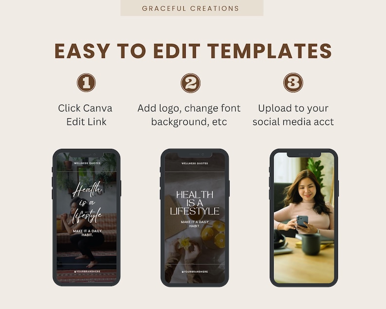 client ebook, holistic mindfulness, business plan, health coach, wellness coach, branding kit, life coach, instagram templates, social media posts, business marketing, canva template, health and wellness, self-care wellbeing, instagram reels, faceless reels, faceless videos, social media marketing