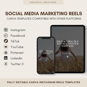 spiritual post, growth mindset canva, instagram reels, minimalist instagram, money manifestation, business coach, engagement instagram, coaching templates, content creator, instagram story, social media bundle, life coach, mental health, Life and Mindset Reels, Coaching Templates, Growth Mindset, Wellness Reels, Motivational Quotes, Instagram Reels Canva Templates PLR MRR