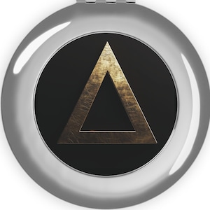 Griechischer Buchstabe Delta Mirror Compact | 1,8 mm, Kleingeld, Kleingeld, Kleinteile, Kleinteile, Kleinteile!