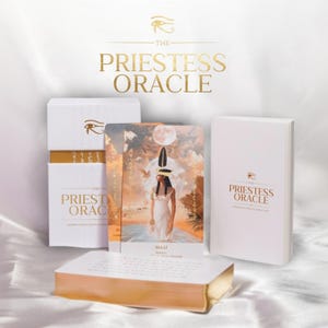 Deck Prêtresse Oracle : codes de lumière de l'Égypte ancienne, éveil spirituel
