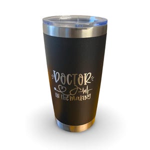 Doctor in the Making roestvrijstalen beker - 20 oz.
