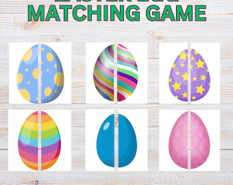 Ostereier Memory Spiel / Ostereier Memory / Kinder Memory Spiel