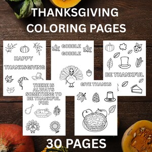 Thanksgiving Coloring Pages / Cozy Fall / Printable Coloring / Turkey Activity / Fall Coloring Activity for Kids / Homeschool Printable