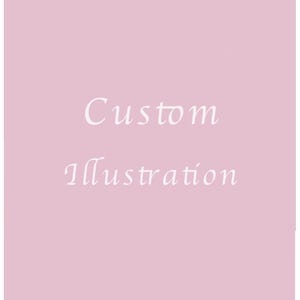 Illustrazione personalizzata, Arte personalizzata, Illustrazione personalizzata, Regalo personalizzato
