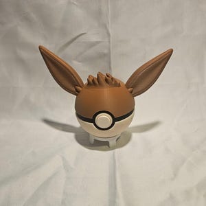 Functional Eevee Inspired Pokeball