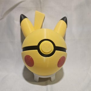 Functional Pikachu Inspired Pokeball